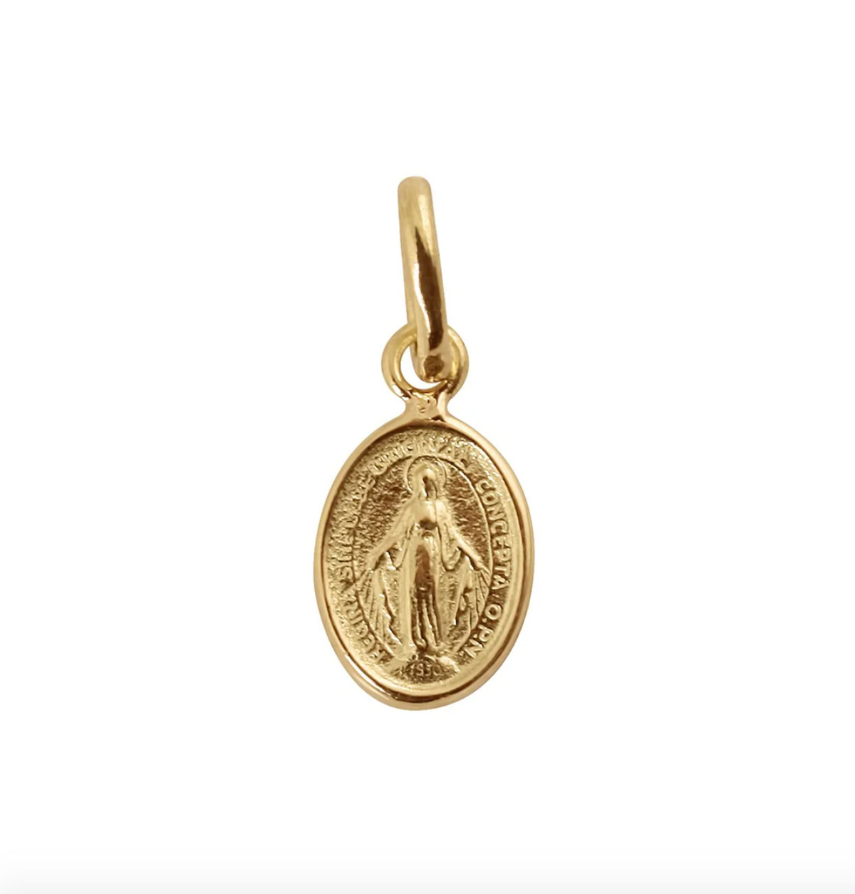 gigiClozeau Madone gold pendant