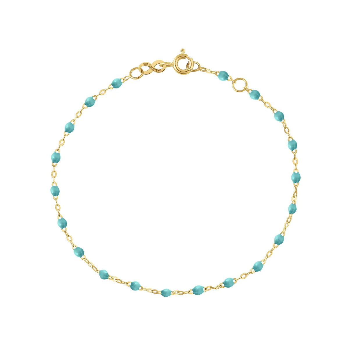 gigiCLOZEAU Jewelry - classic gigi bracelet turquoise-green | 18k gold