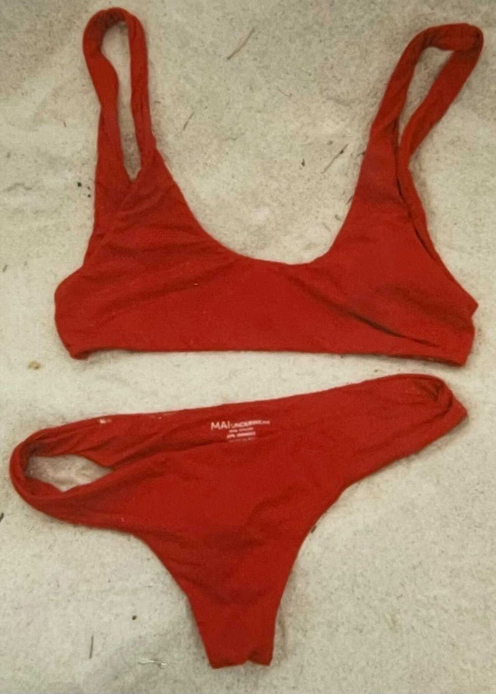 Mai Underwear Summer Deluxe Bonita Top |Red|